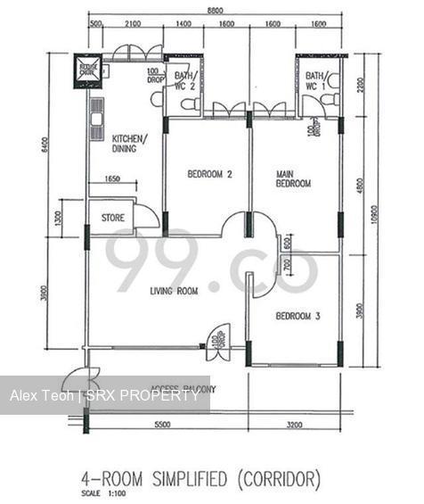 Blk 312 Woodlands Street 31 (Woodlands), HDB 4 Rooms #210587971